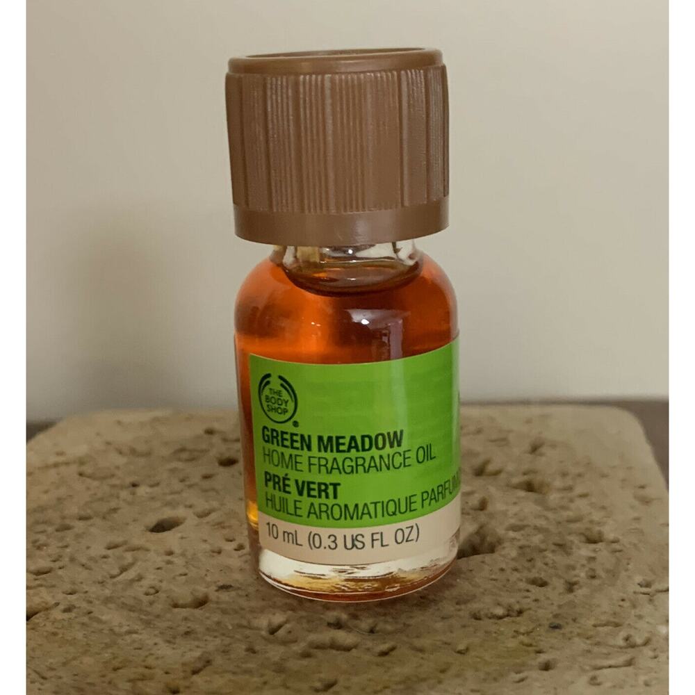 New The Body Shop GREEN MEADOW Home Fragrance Oil 0.3oz